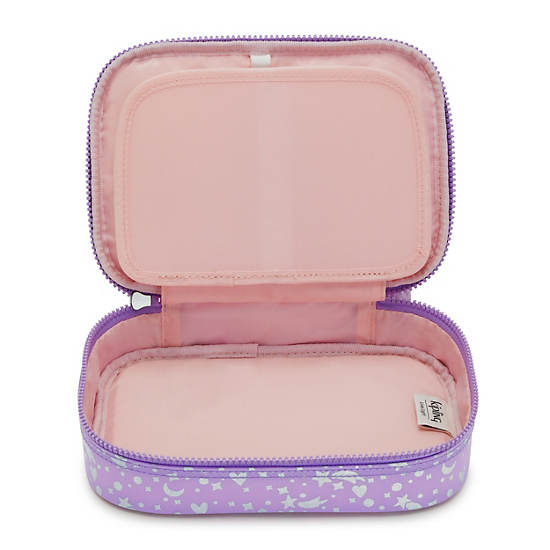 Kipling 100 Pens Printed Case Vesker Lilla | NO 1179GS